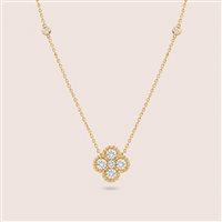 Halskette Ultima Edizione Dame tiffany in Silber Cubic Zirconia CAO4491 GIALLO BIANCO